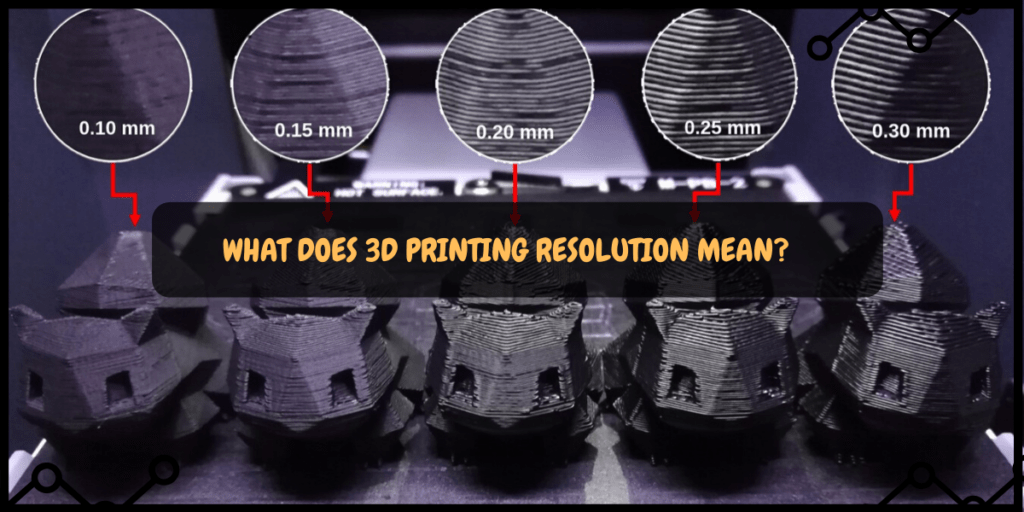 What does 3D Printing Resolution Mean?