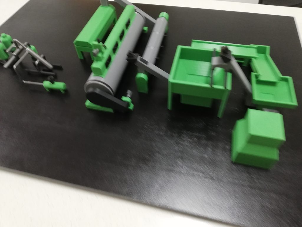 3D Printed Factory Layout view 2