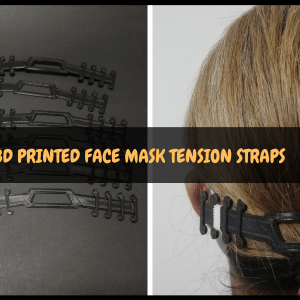 3D Printed Face Mask Strap Version 1